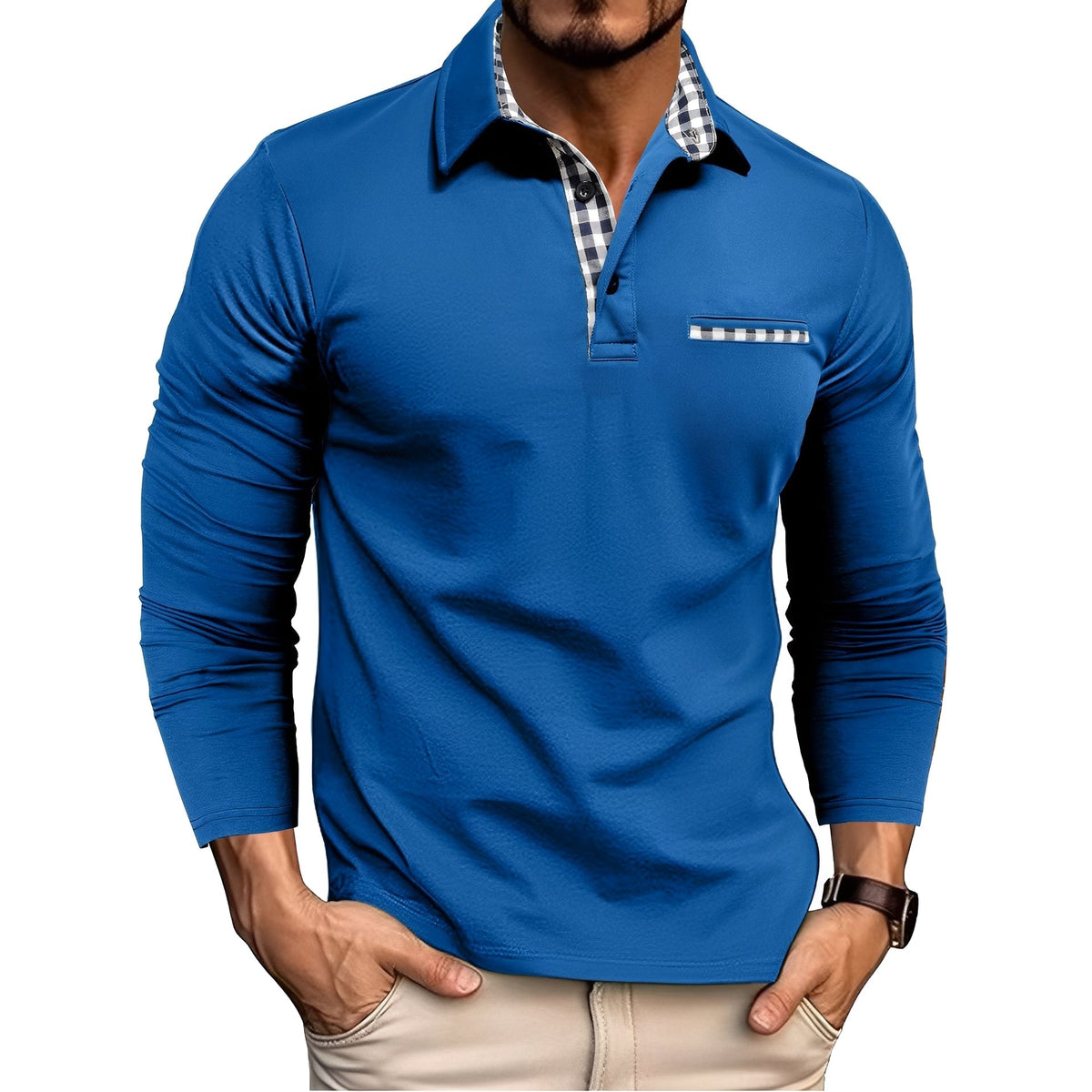 Jimmy - Warm and casual long-sleeve shirt