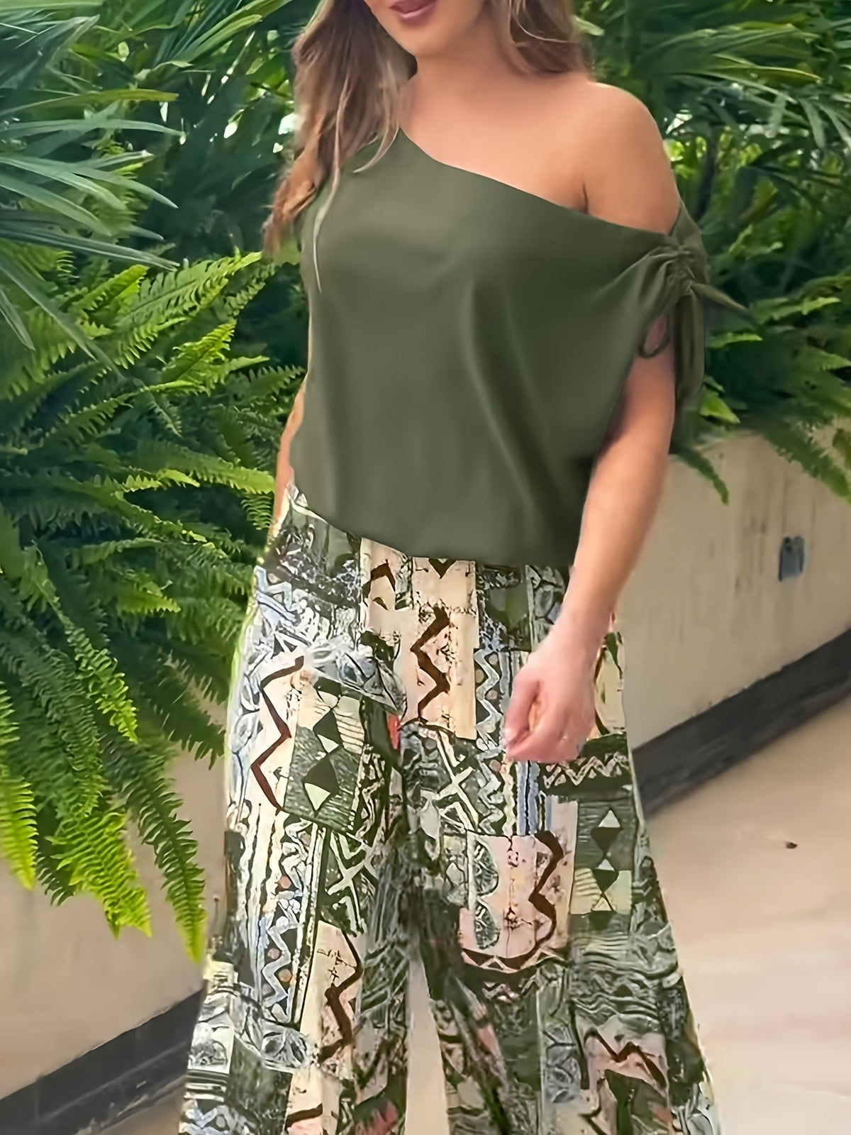 Yvonne | Wide Leg Two-Piece Set