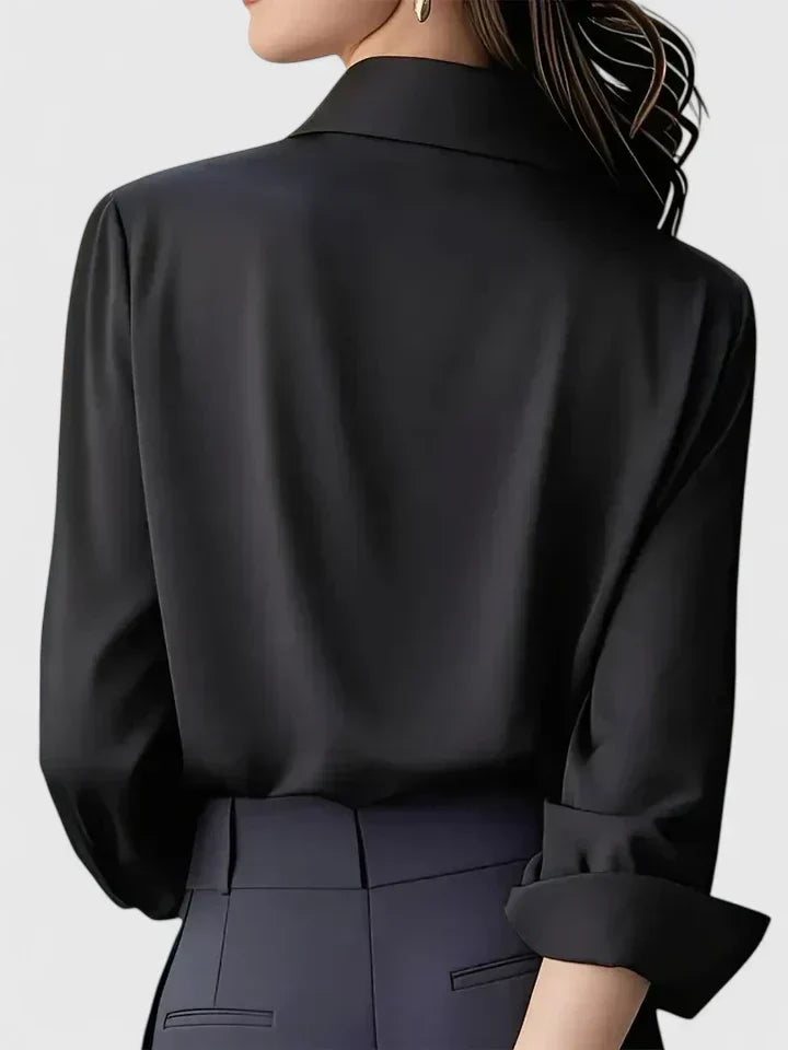 Women's Shirt with Button Front for Office Wear