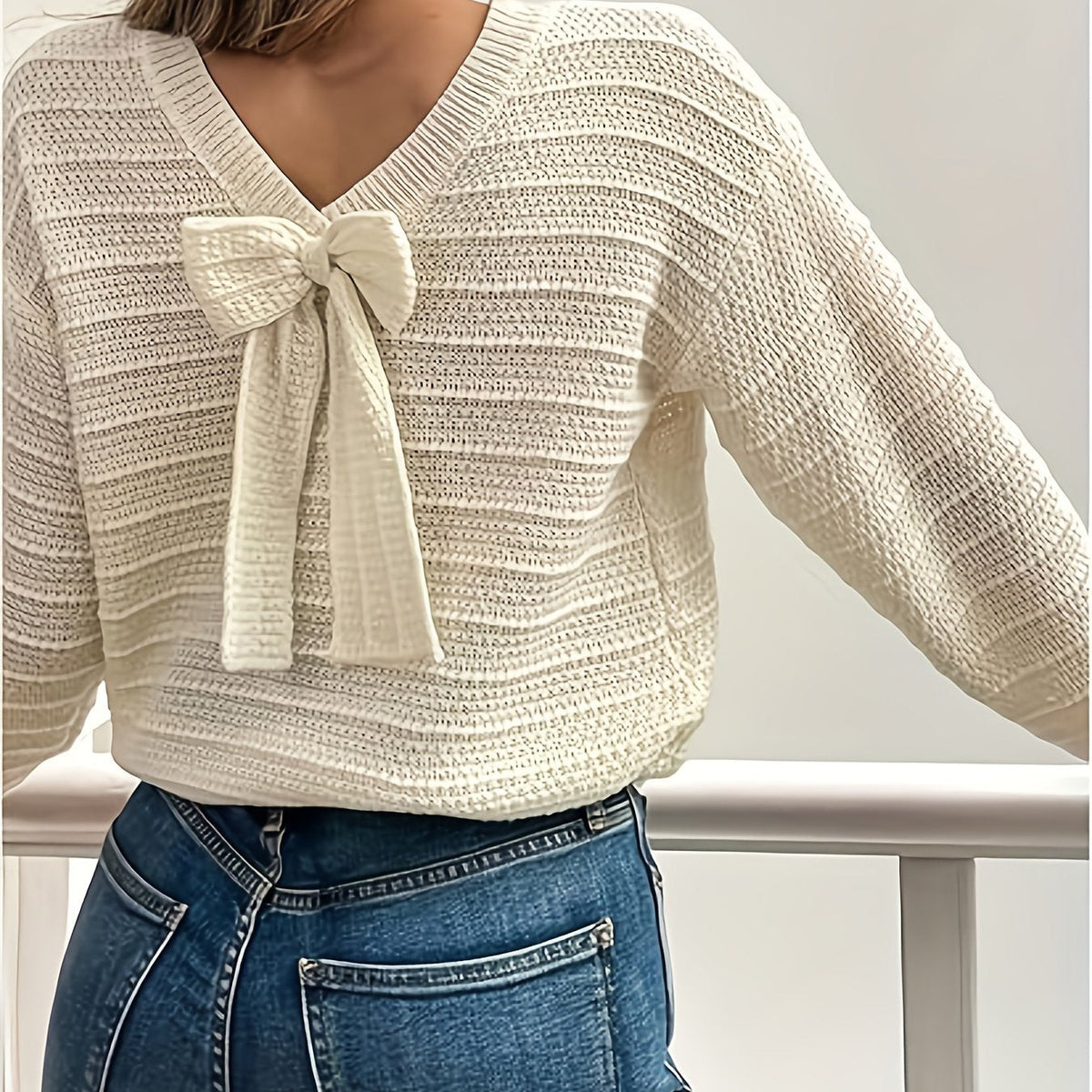 Oriana | V Neck Sweater