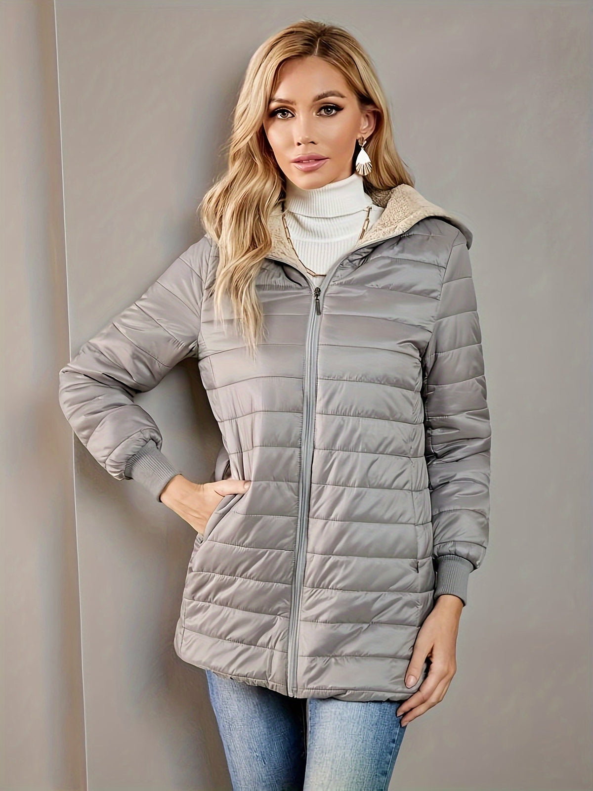 Isla | Quilted Long Puffer Jacket