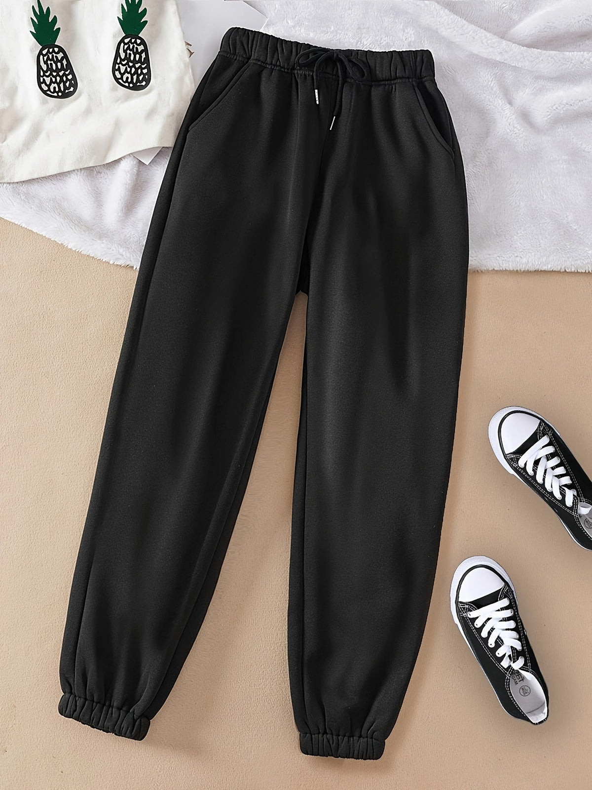 Frances | Relaxed Drawstring Lounge Sweatpants Joggers