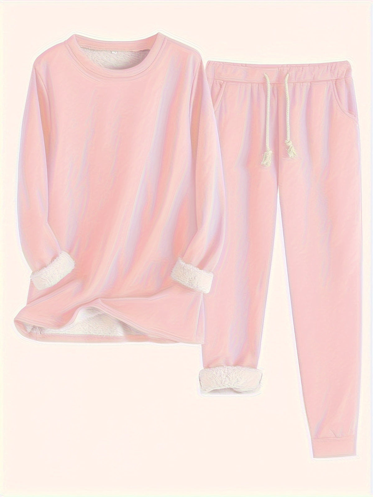 Everly Women's Fleece Lined Lounge Set