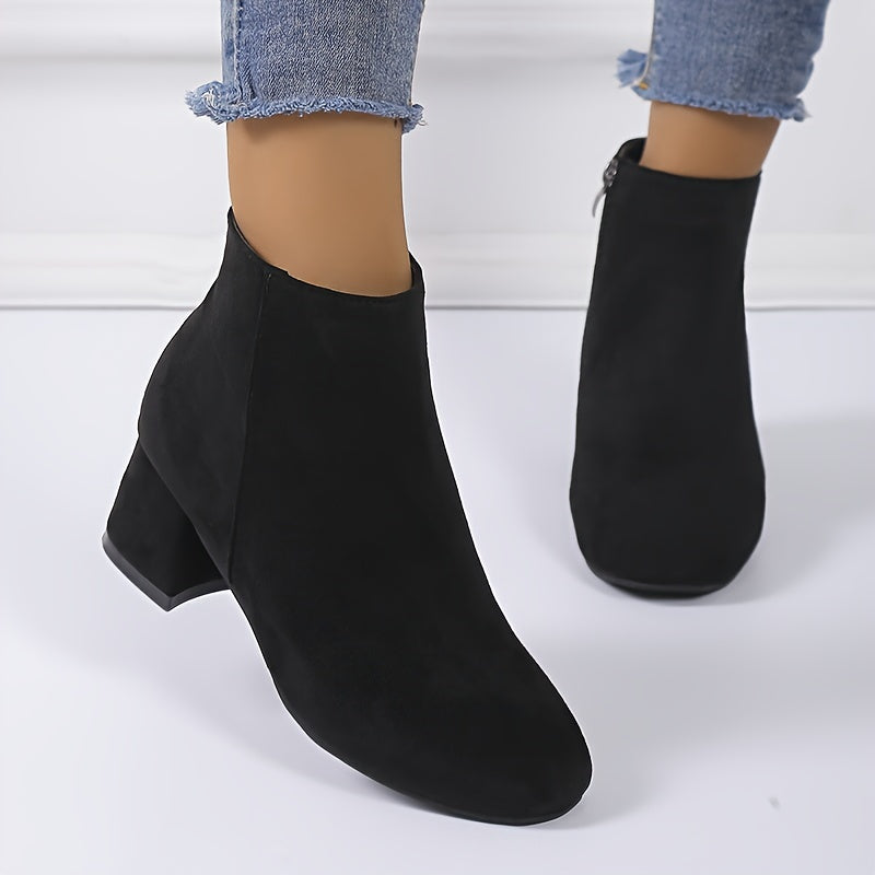 Diana | Block Heel Chelsea Boots