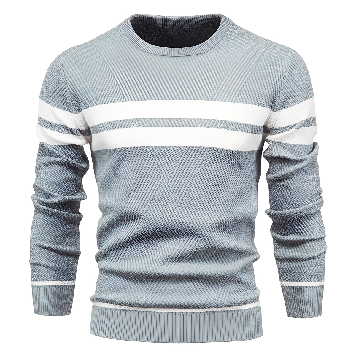 Anthony - Soft and warm sweater with crew neck