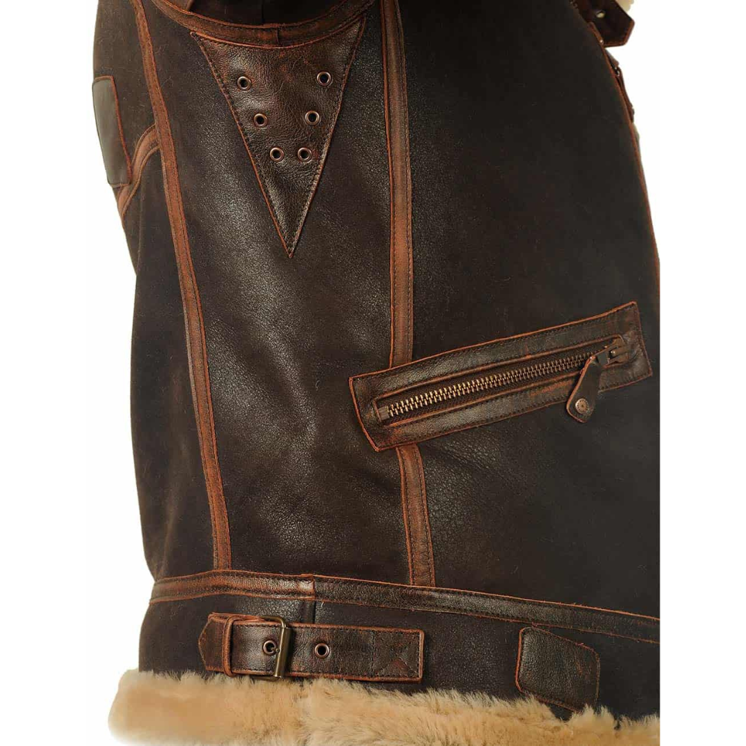 William - Thick and warm men's jacket in retro style