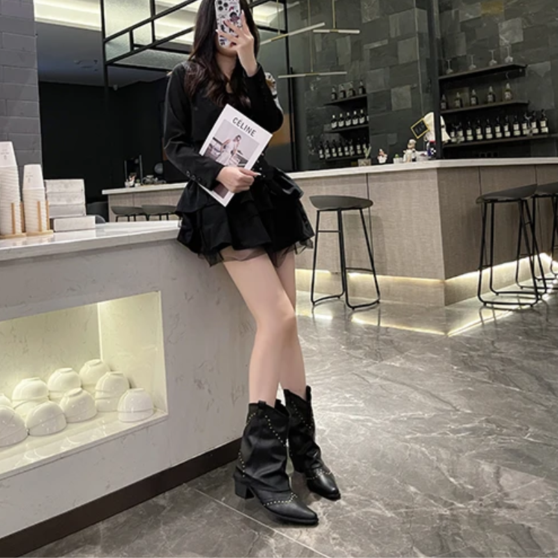 Winnifred | Low Heel Ankle Boots