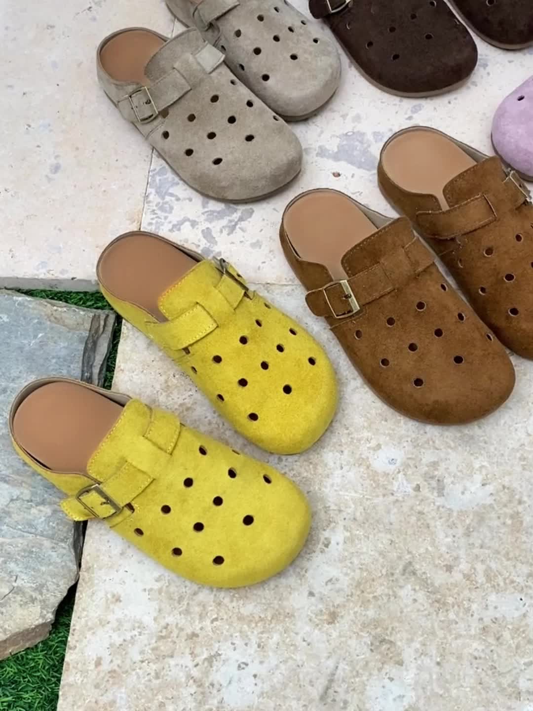 Benedetta | Buckle-Detail Slip-On Clogs