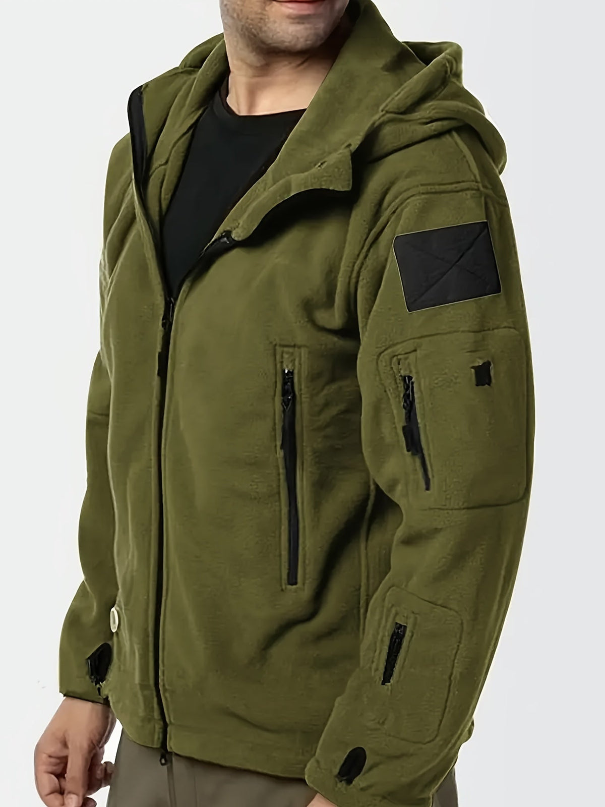 Rory | Rugged Hooded Zip Jacket