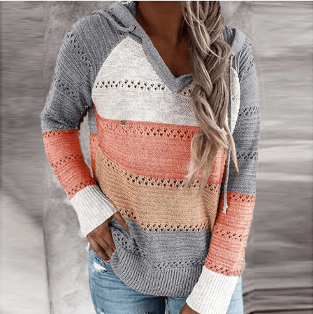 Women’s Striped Knit Sweater