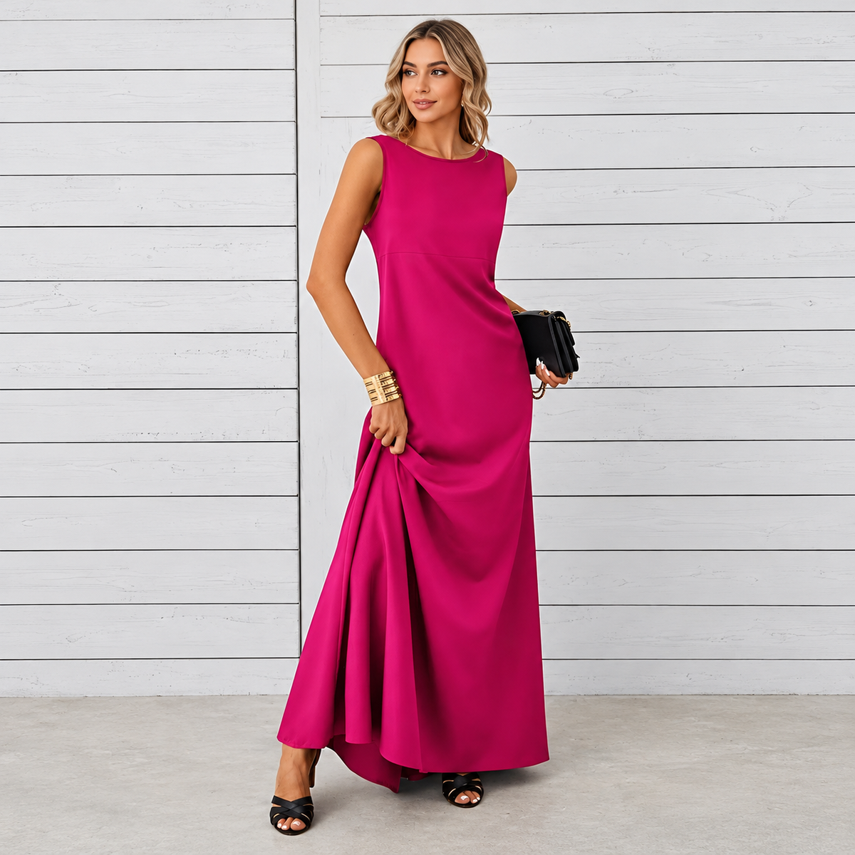 Saranna - Stylish Long Dress for Women