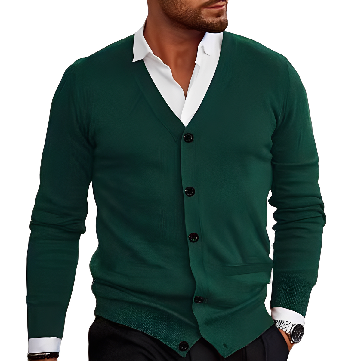 Holden - Cozy and warm button jacket