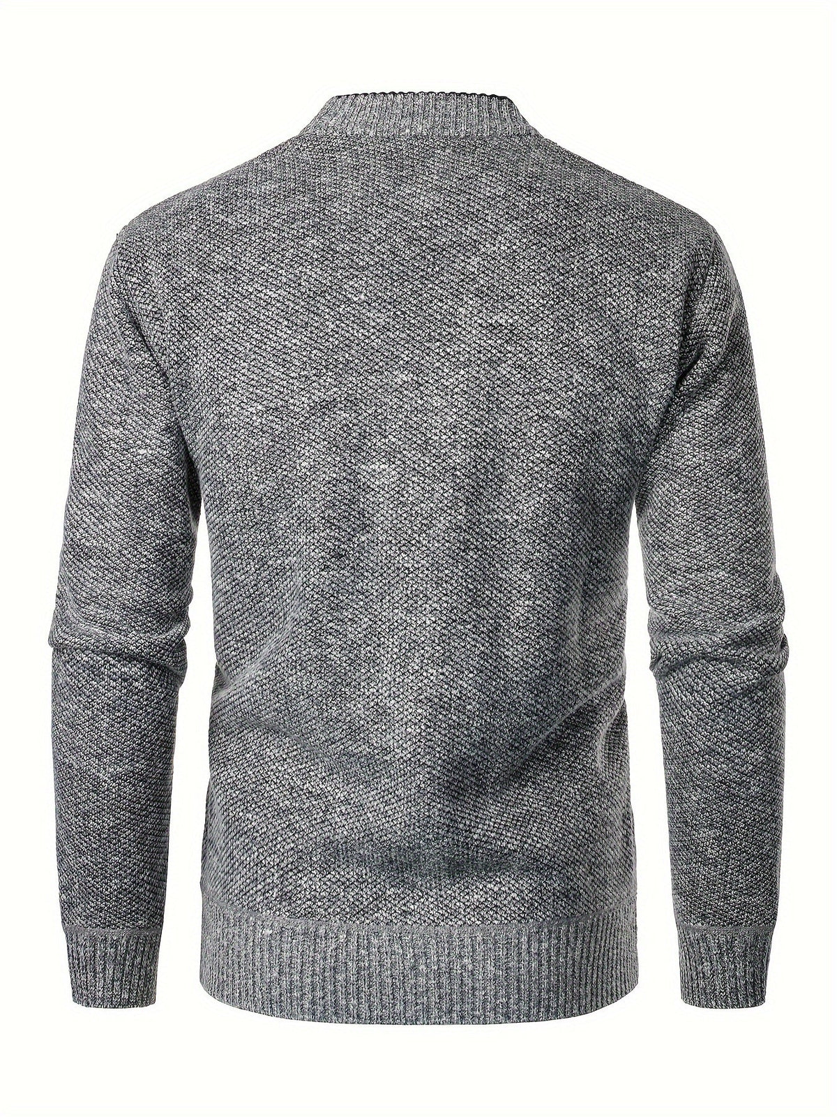 FLEECE V NECK CARDIGAN FOR MEN