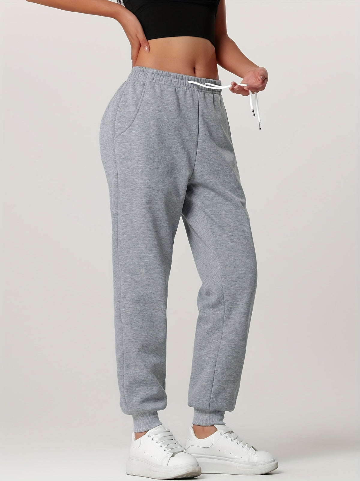 Fiona | Lined Cuffed Warm Winter Sweatpants Joggers