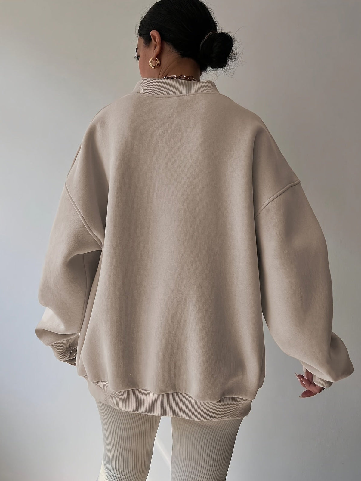 Hazel | Half Zip Sweatshirt