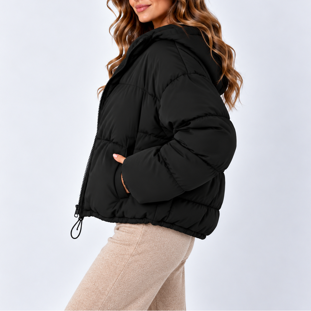 Mariska | Oversized High Collar Puffer Jacket