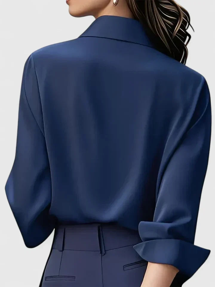 Women's Shirt with Button Front for Office Wear