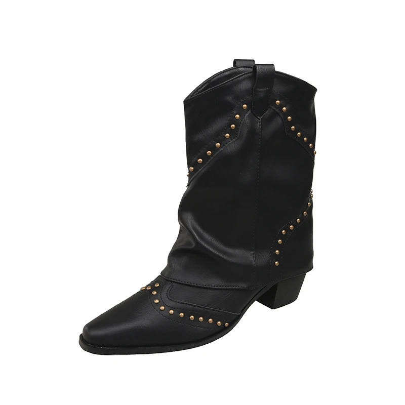 Winnifred | Low Heel Ankle Boots