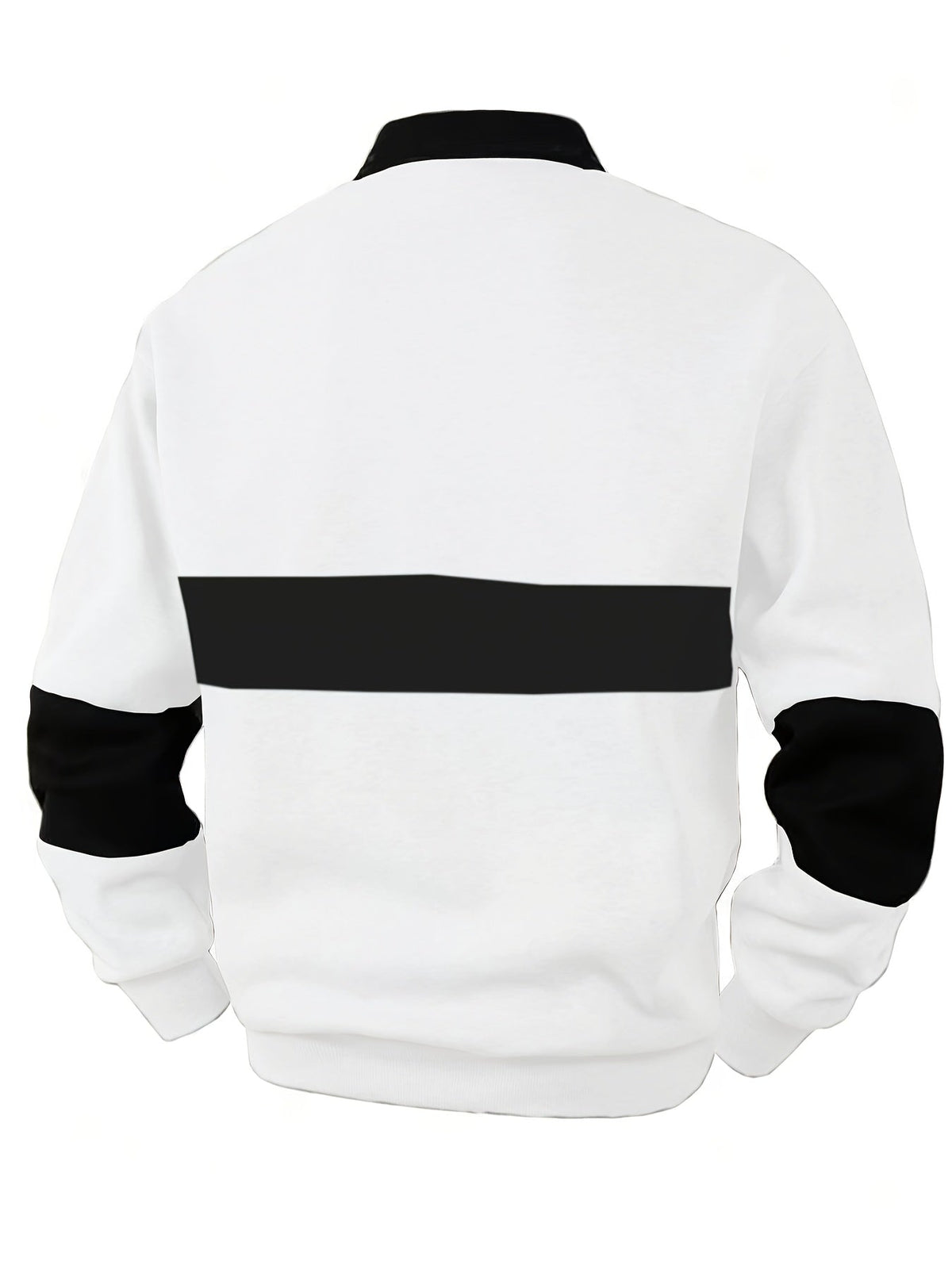 Grayson | Colour-Block Long Sleeve Polo Shirt