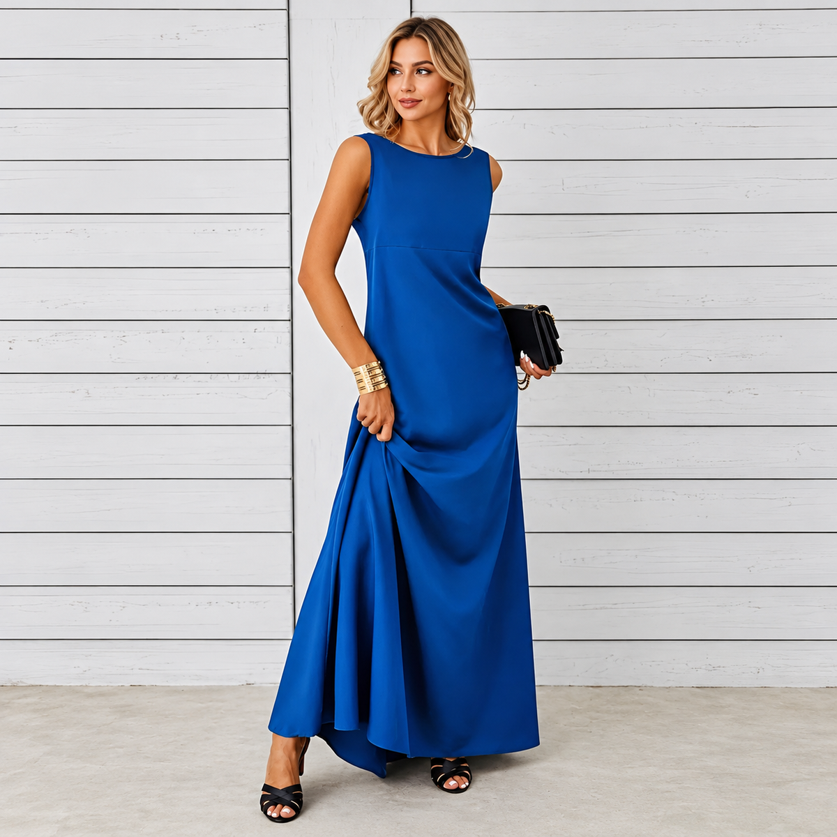 Saranna - Stylish Long Dress for Women