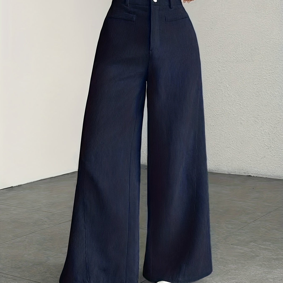 Kimberly | High-Waisted Wide-Leg Trousers