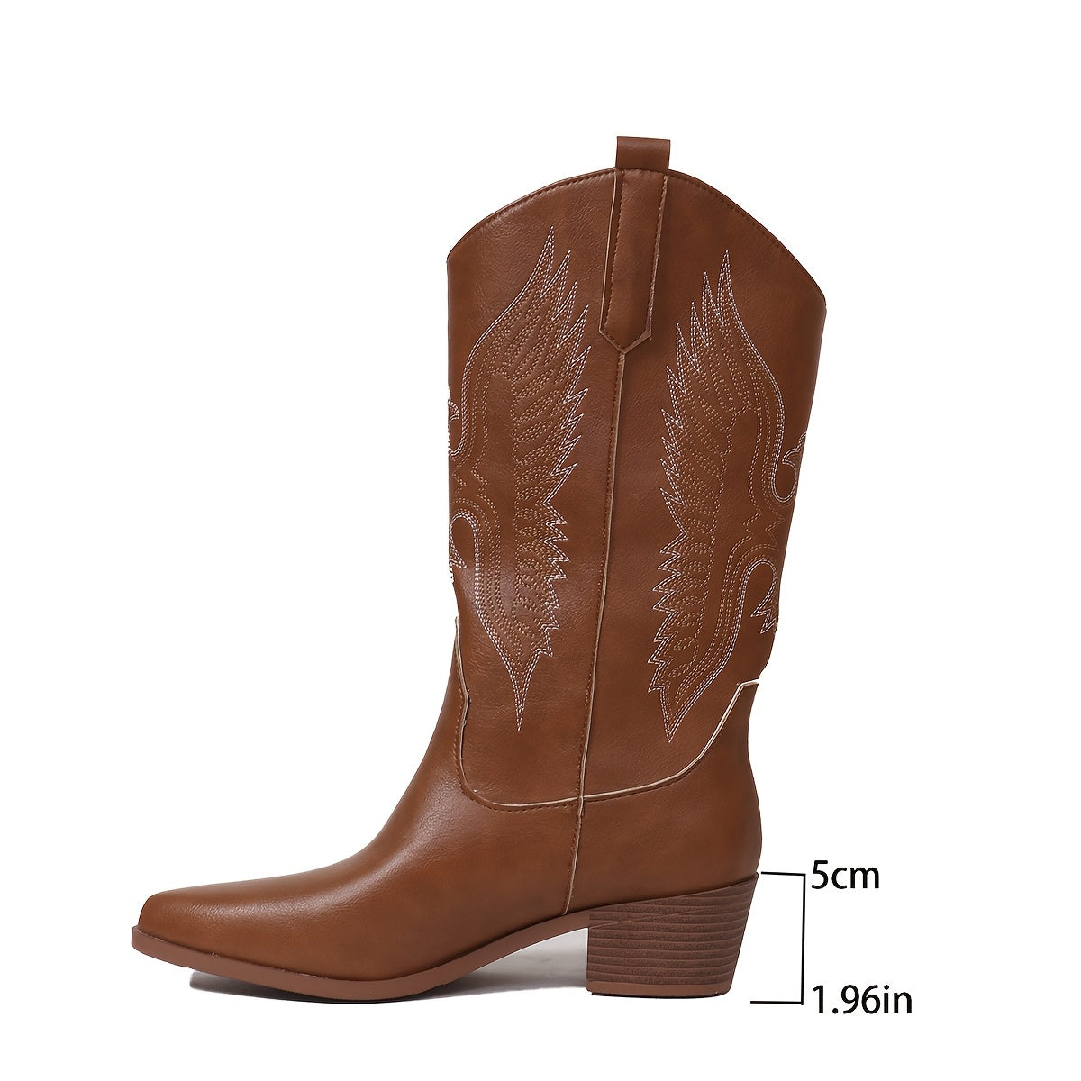 Wilhelmine | Wide Calf Western Cowboy Boots