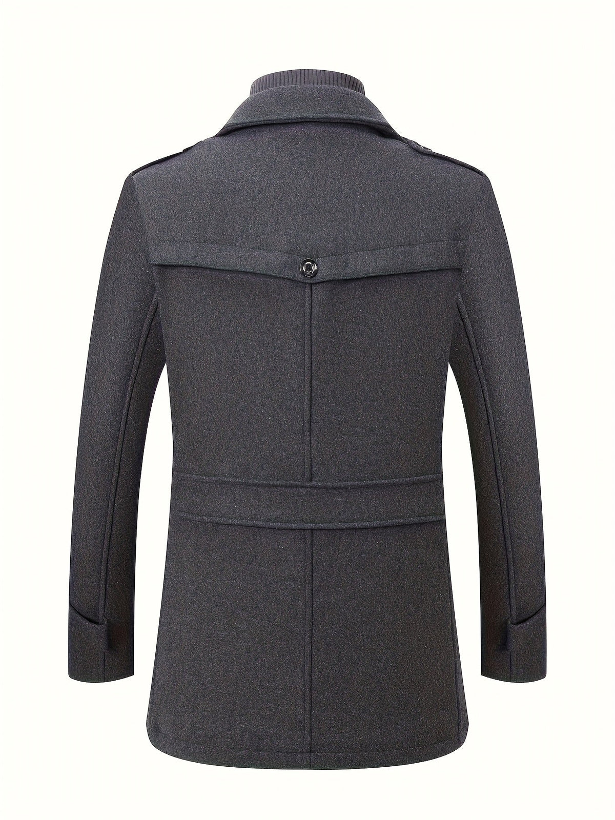 TWEED WOOL COAT FOR MEN