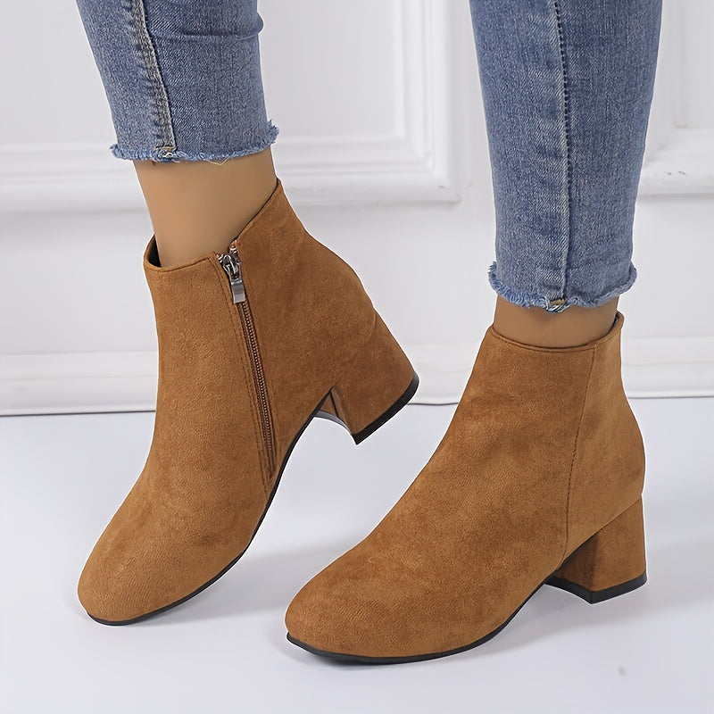 Diana | Block Heel Chelsea Boots