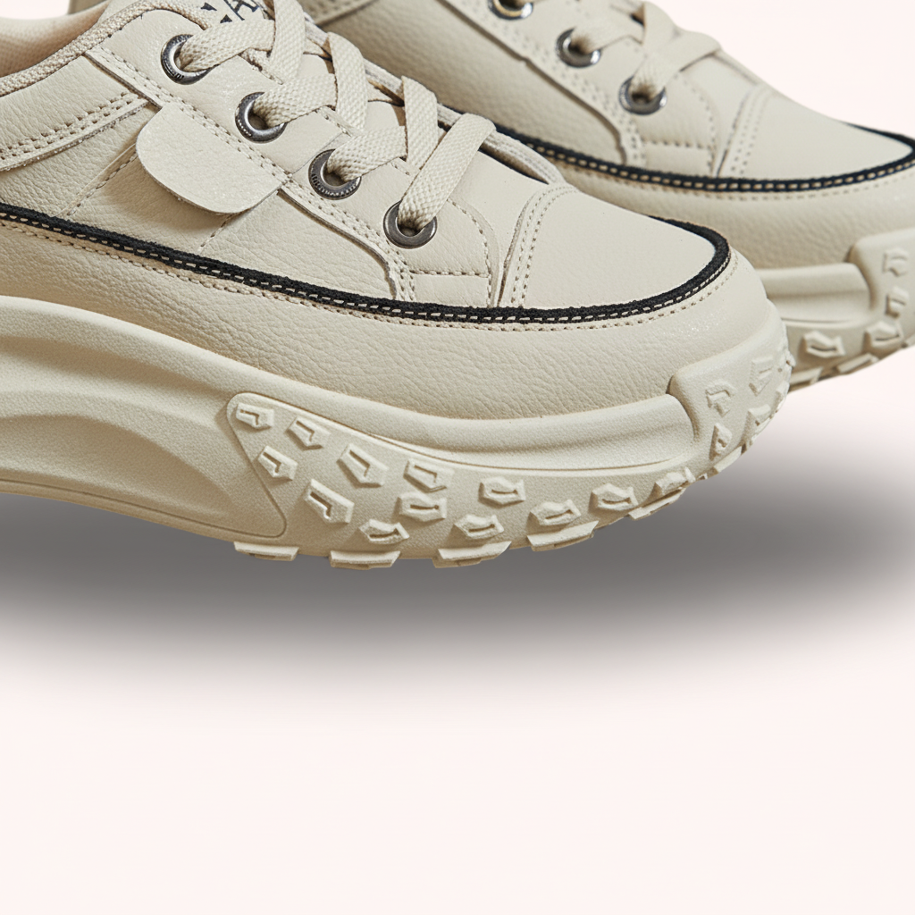 Women's Platform Trainers with Chunky Sole Anti-Slip
