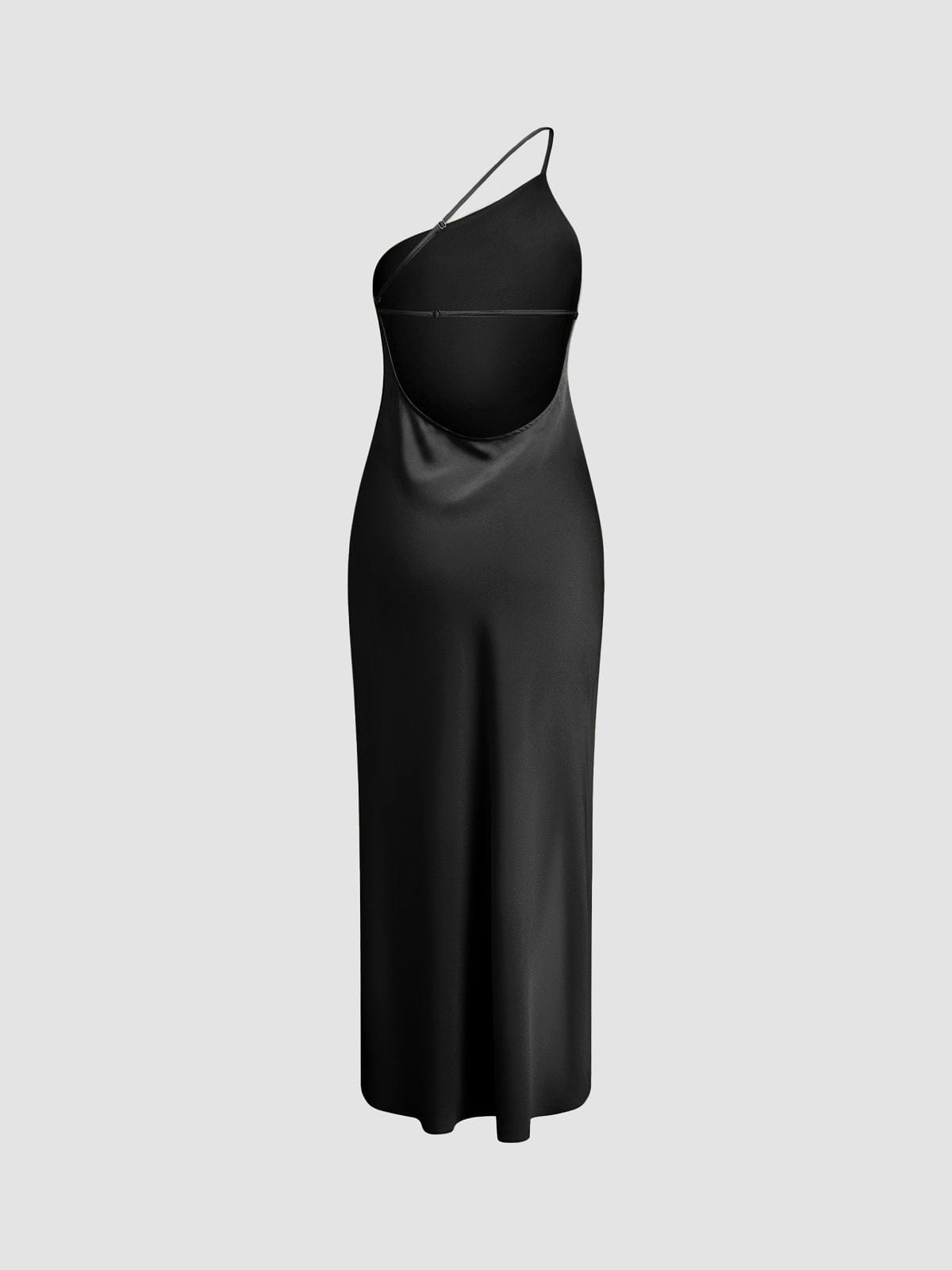 Women's Satin Backless Maxi Dress | Wedding Guest & Occasion