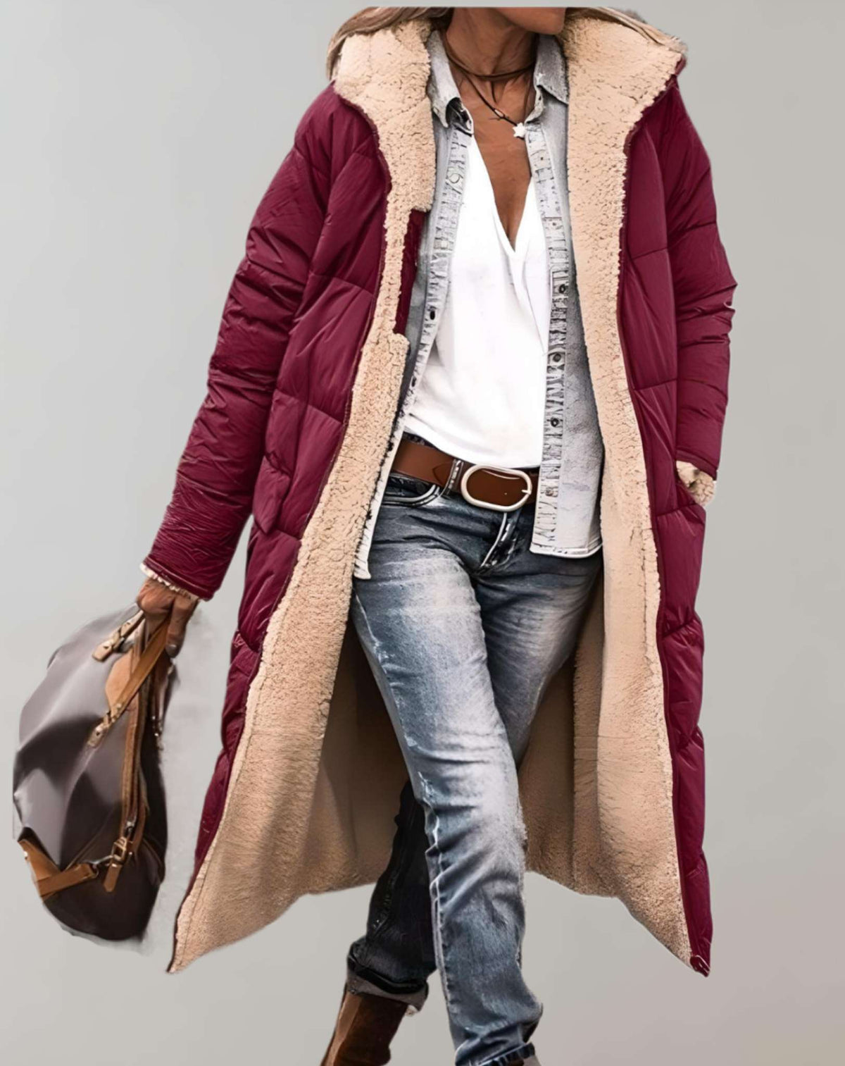 Clara | Fleece-Lined Winter Puffer Jacket