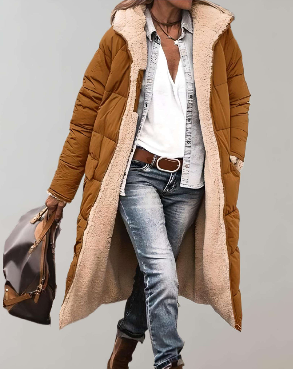 Clara | Fleece-Lined Winter Puffer Jacket