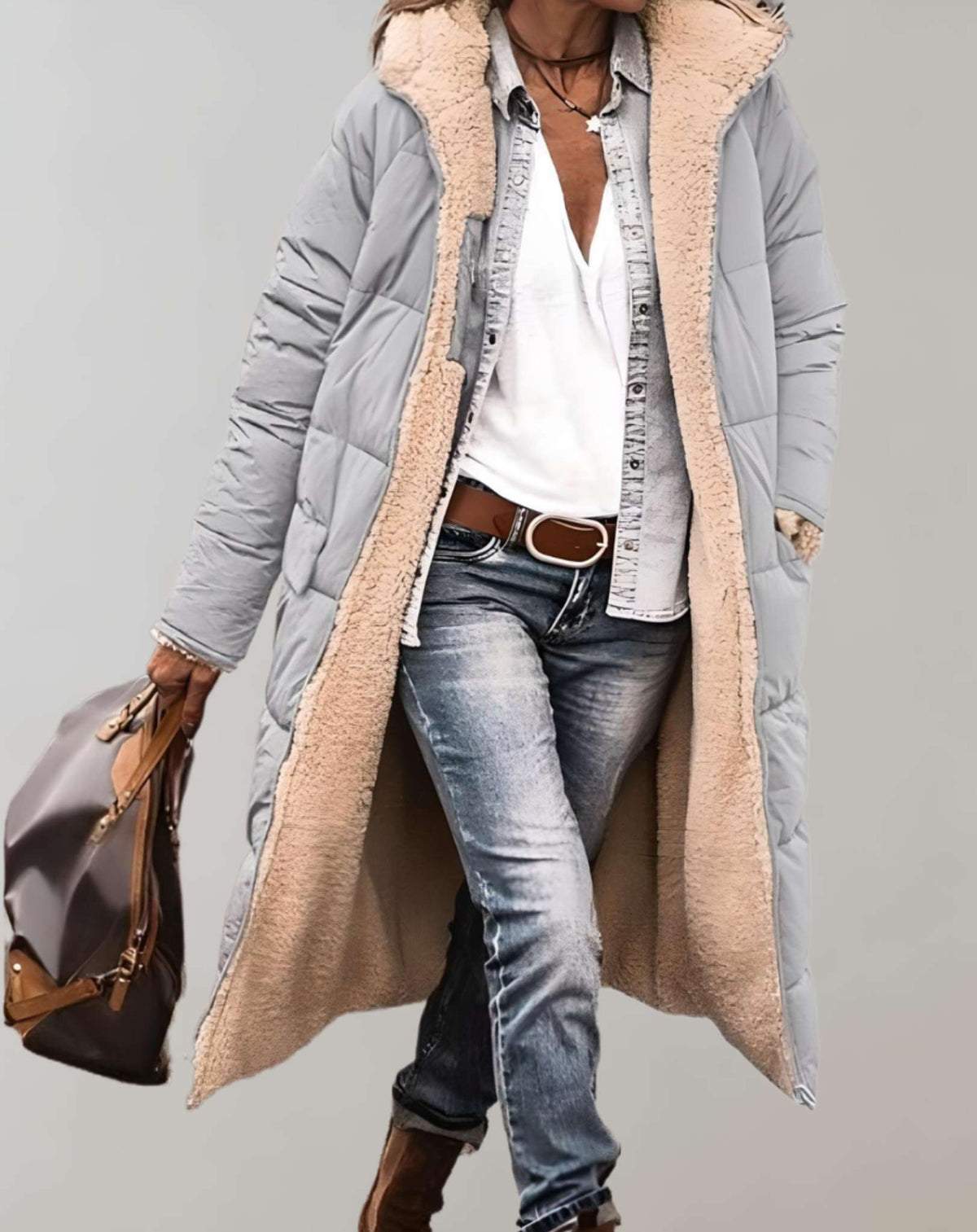 Clara | Fleece-Lined Winter Puffer Jacket