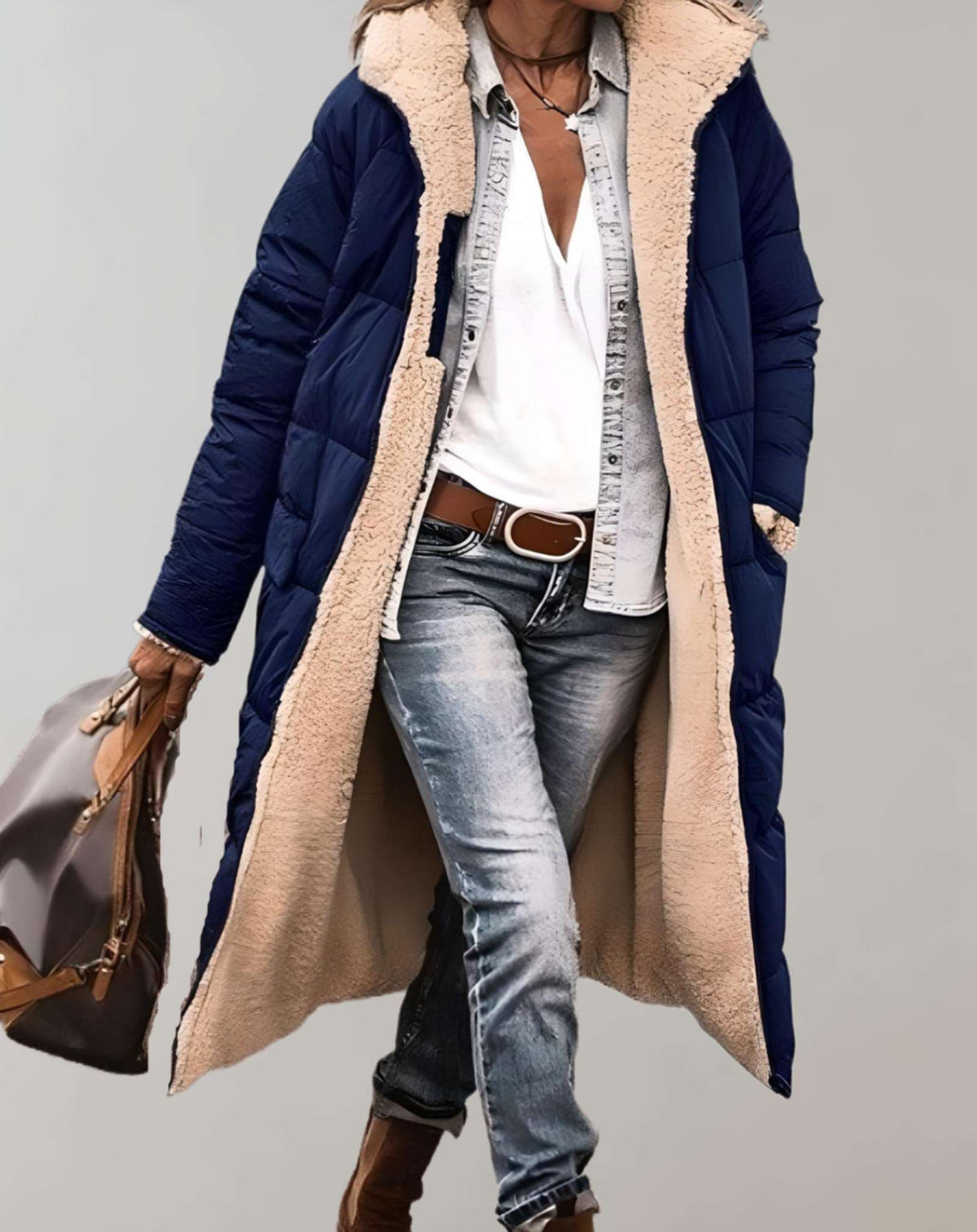 Clara | Fleece-Lined Winter Puffer Jacket