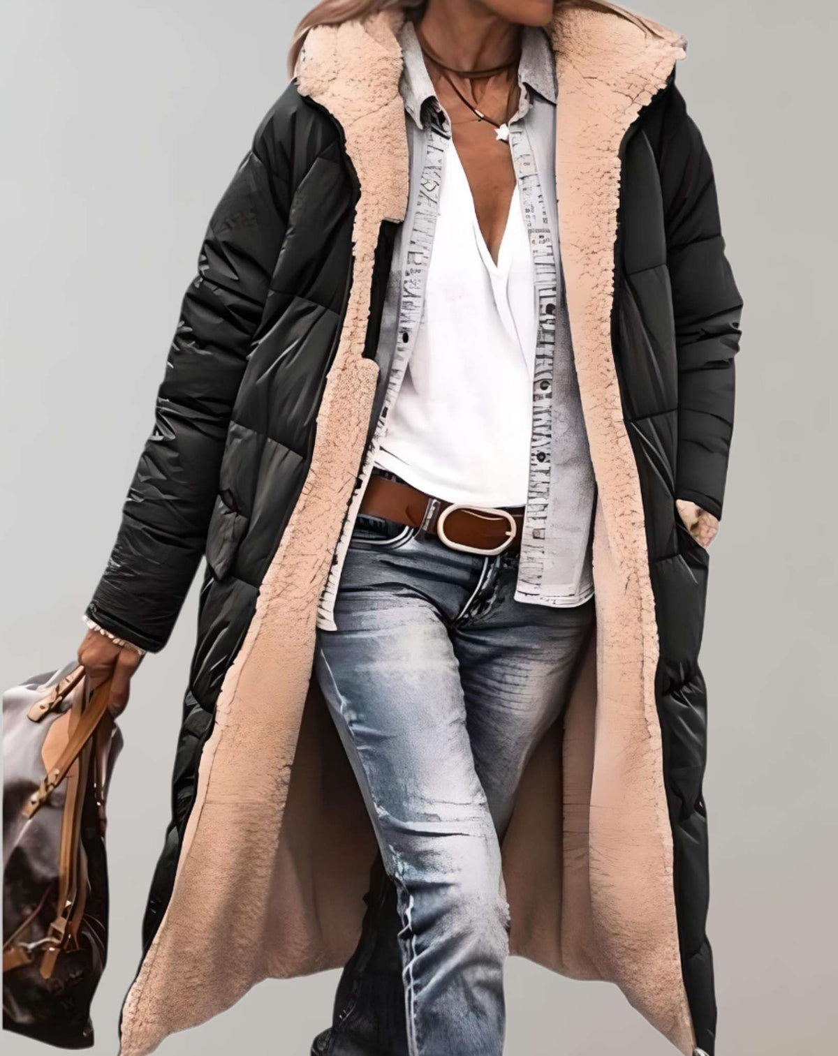 Clara | Fleece-Lined Winter Puffer Jacket
