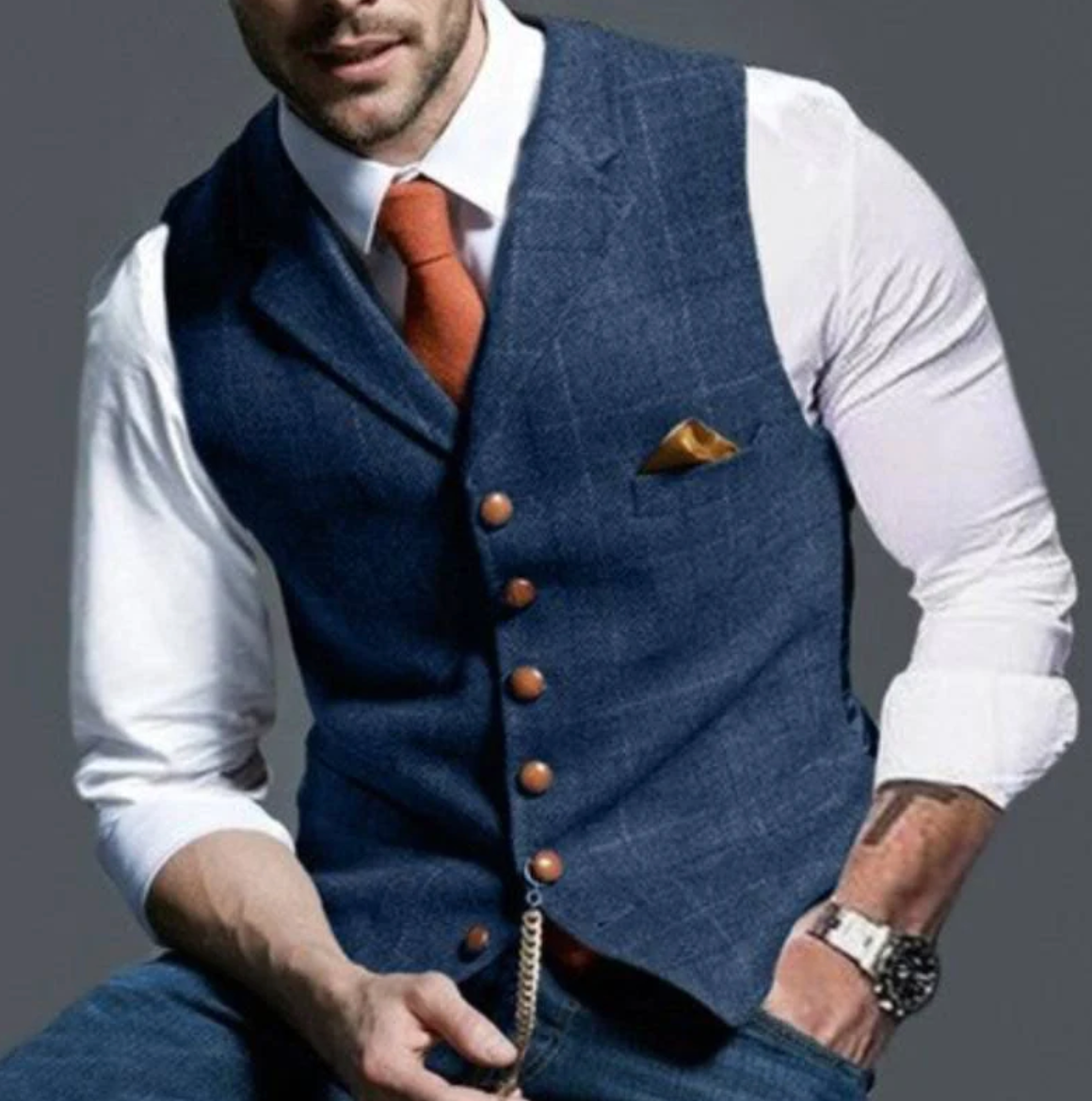ELEGANT MEN'S VEST