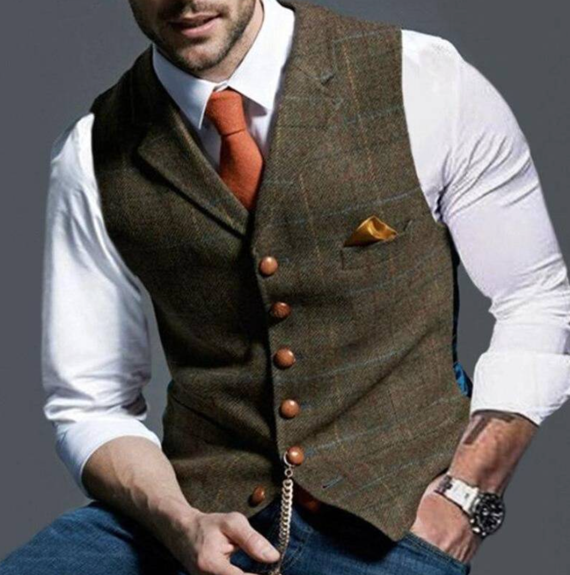 ELEGANT MEN'S VEST