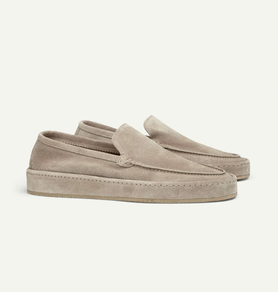 Men's Elegant Leather Loafers with Cushioned Sole | Wesley