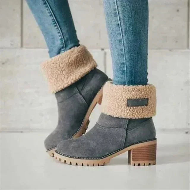 Odalys | Winter Wool Mid-Calf Boots