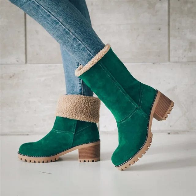 Odalys | Winter Wool Mid-Calf Boots