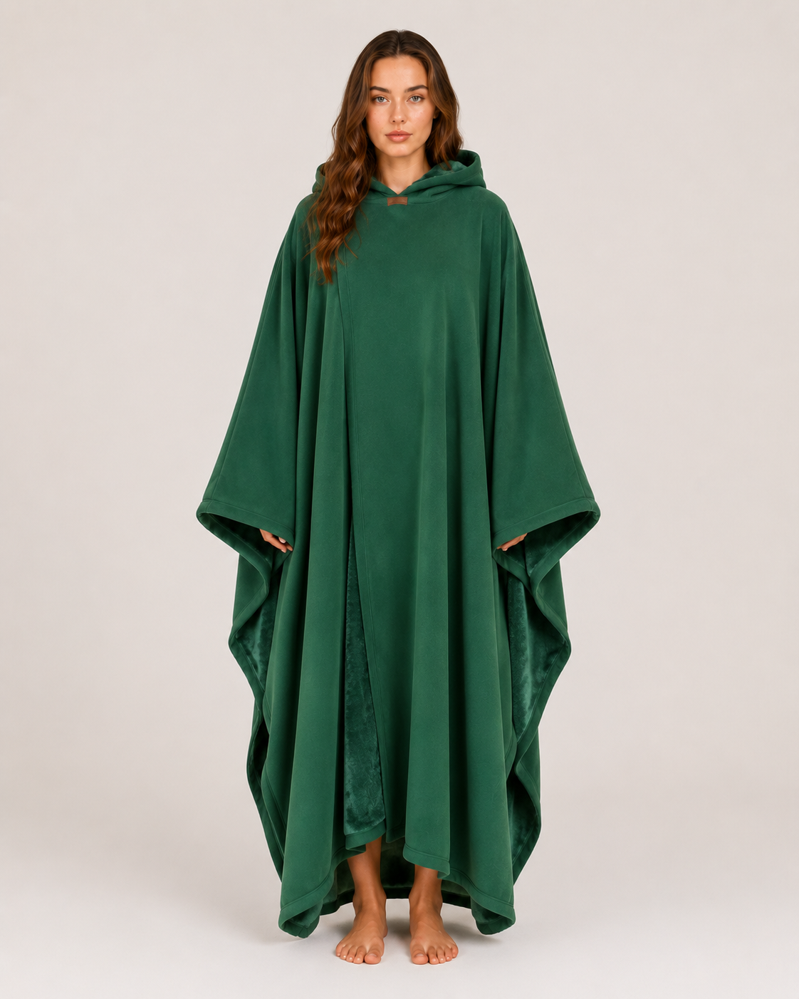 Women's Oversized Hooded Blanket | Soft Fleece Wearable Throw