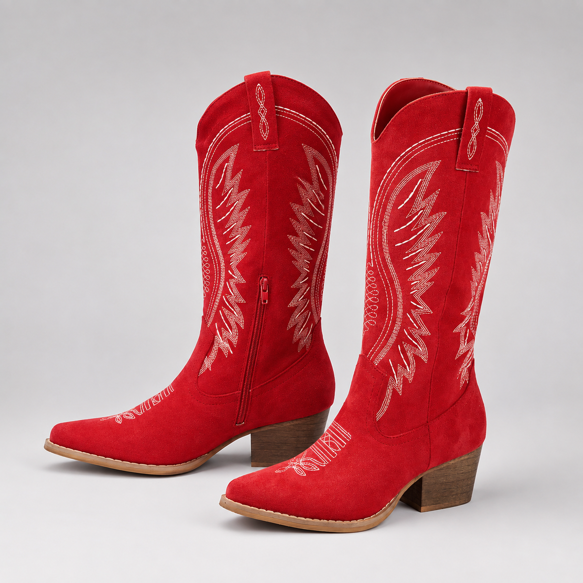 Women's Knee High Western Boots | Embroidered Cowboy Boots
