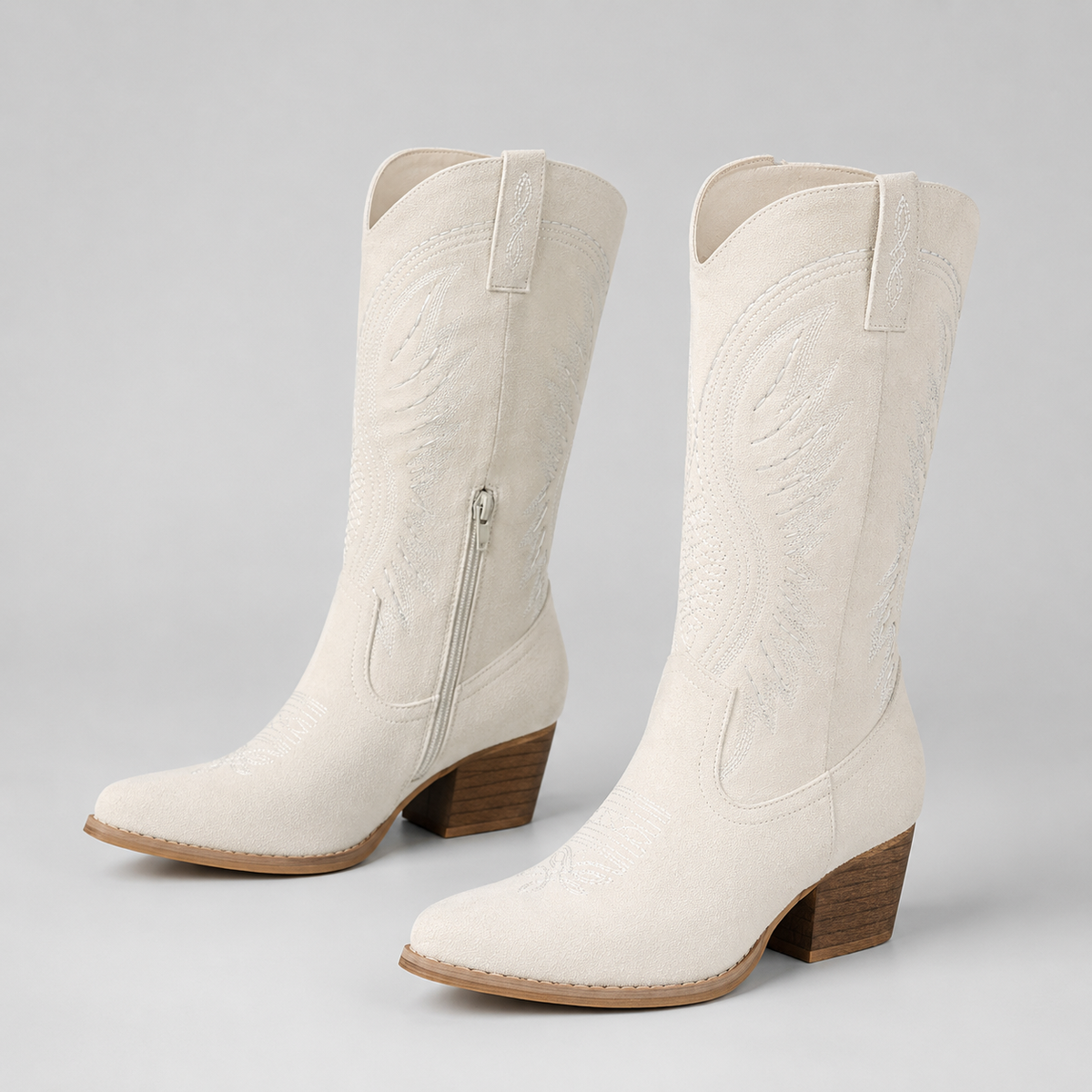 Women's Knee High Western Boots | Embroidered Cowboy Boots