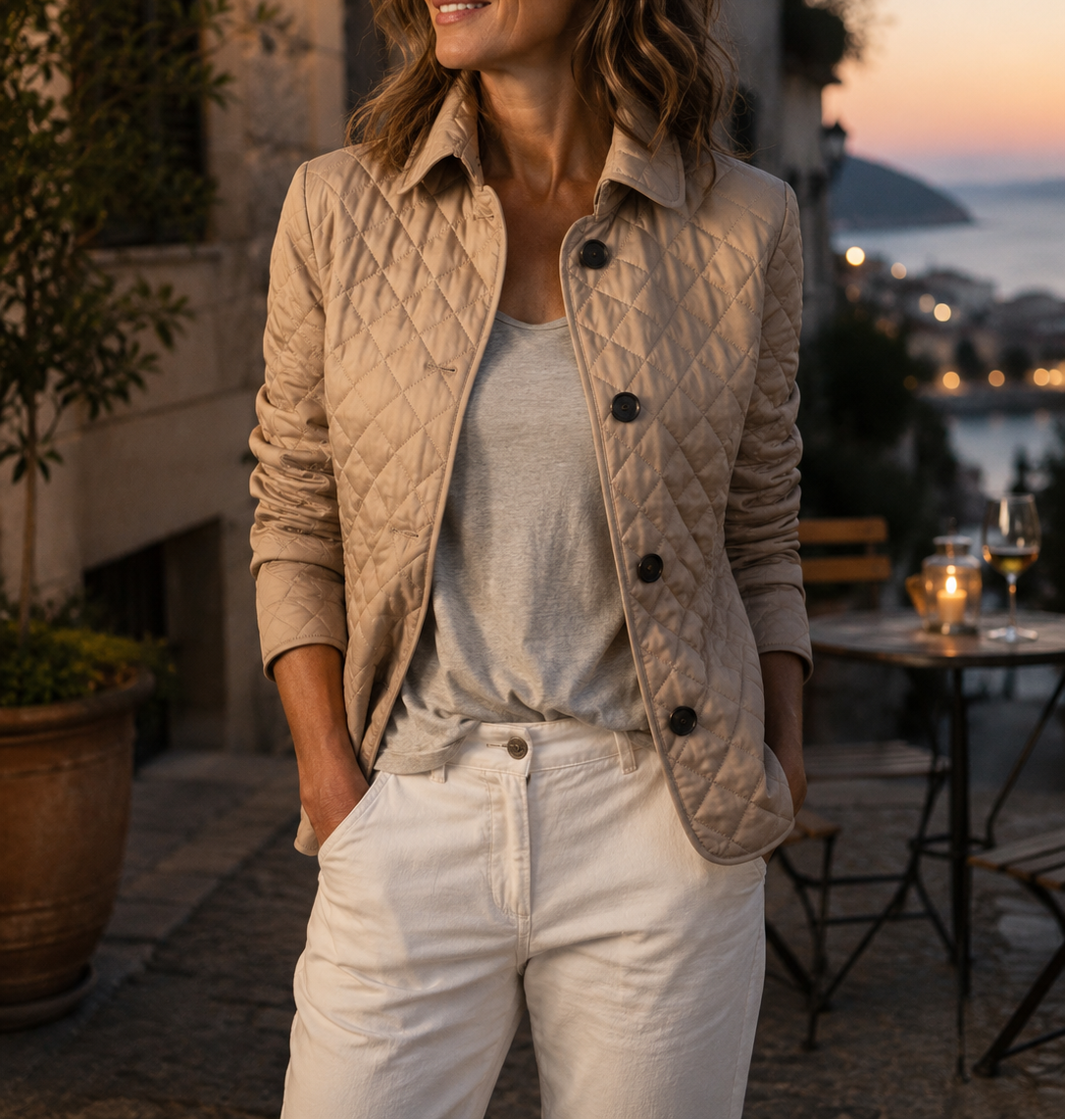 Phoebe - Lightweight Quilted Jacket