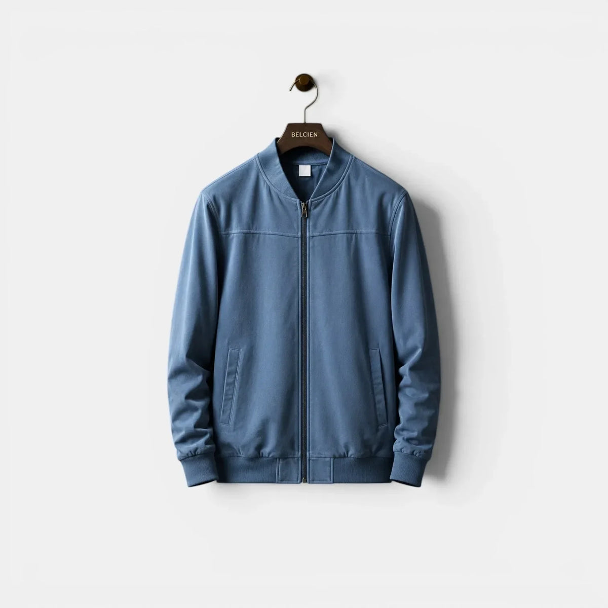 Men's Lightweight Bomber Jacket | Ribbed Casual Outerwear