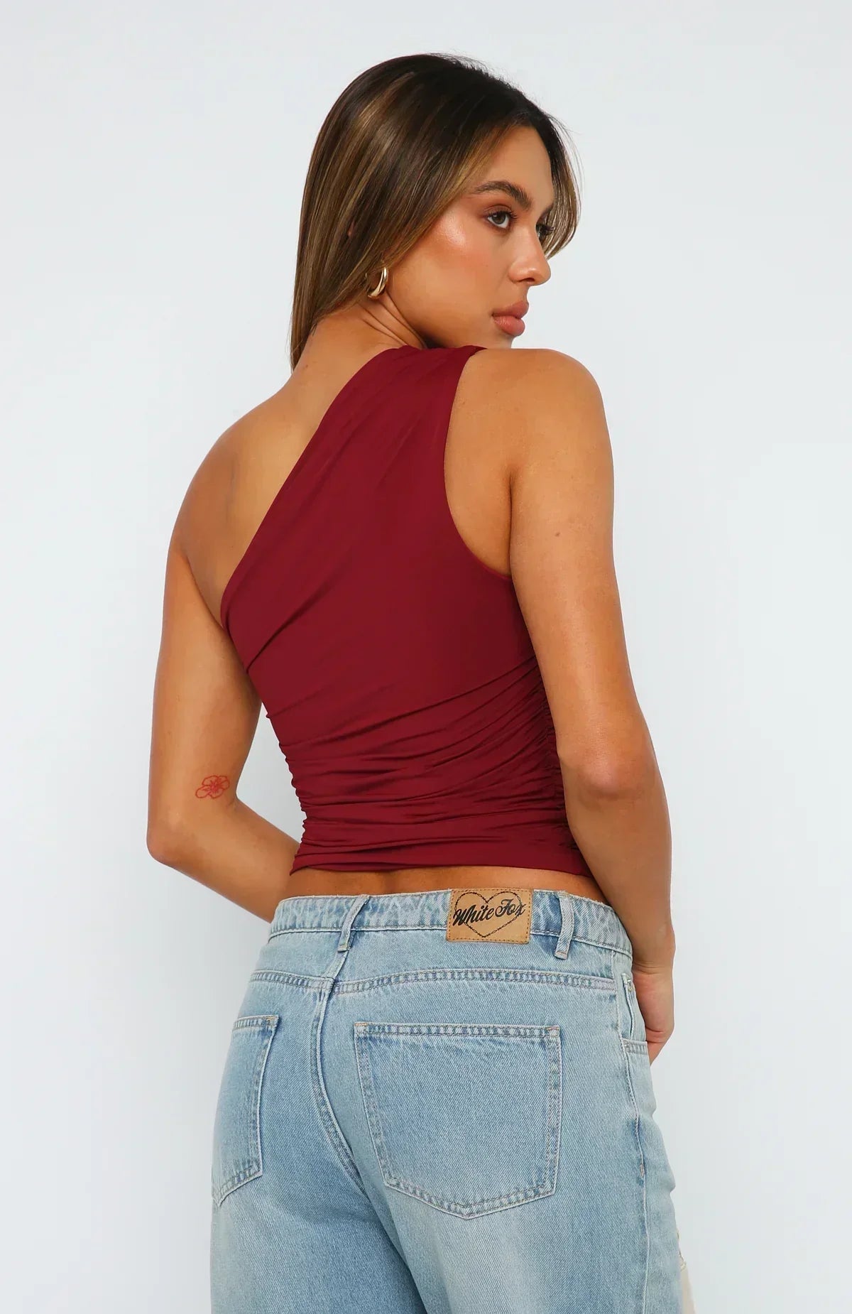 Imaya | Twisted One-Shoulder Top