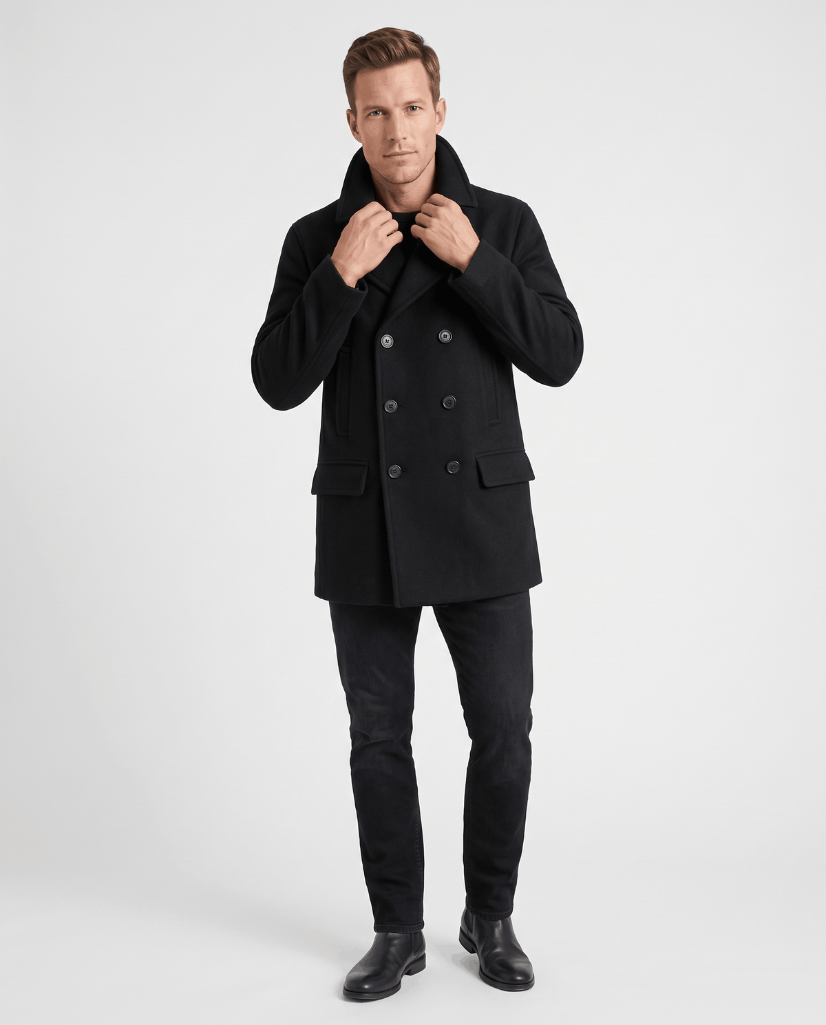 Classic Double-Breasted Trench Coat – Longline Fit & Tailored Lapels | Oliver