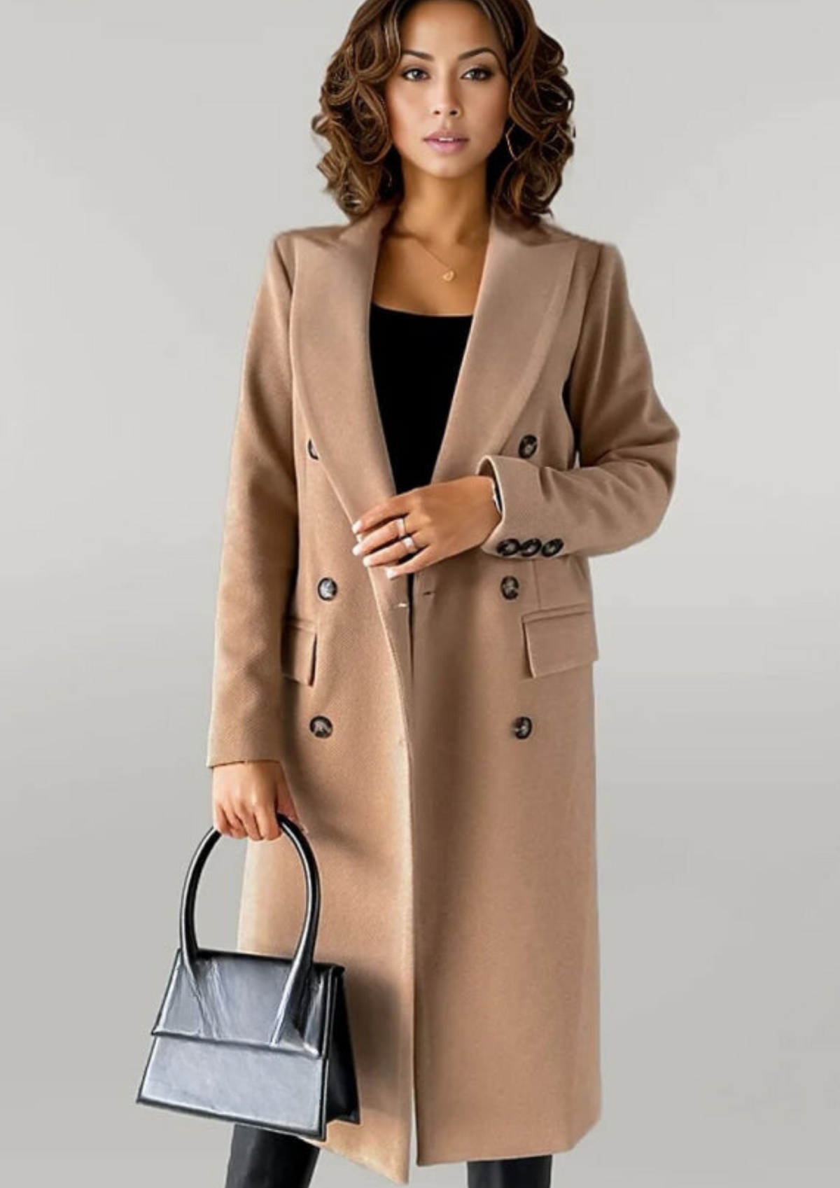 Ladies Winter Coat Scandinavian Style with Comfortable Fit