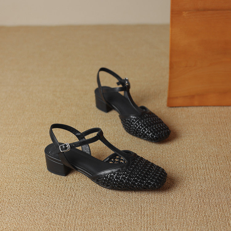 Estelle Braided Heels