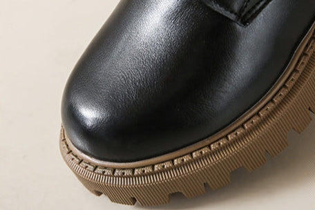 Danika | Side Zipper Round Toe Ankle Boots